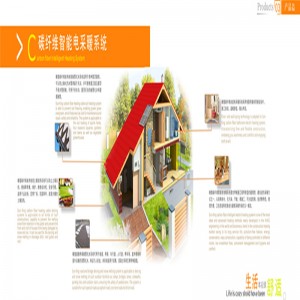 Podlahové topení z uhlíkových vláken