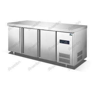 Luxusní design komerční kuchyně pod kuchyňskou linkou s mrazákem pro pracovní stůl 400 x 600 mm pekáče