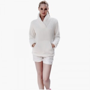 Dámská mikina Snuggle Fleece Cream