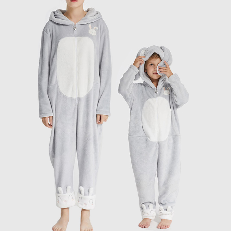 Rodinná vyšívání flanelové výšivky Onesie