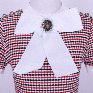 Letní Fit Big Butterfly Uzel Proužkované přehoz Ženy Ženy svetr šaty