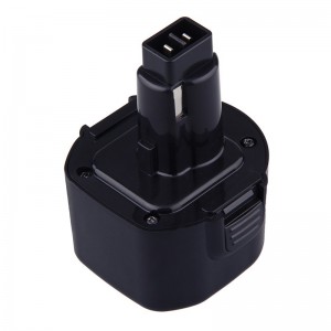 DE9062, DW9061, DW9062 Dewalt náhradní baterie 9.6V 3000mAh Ni-Mh baterie