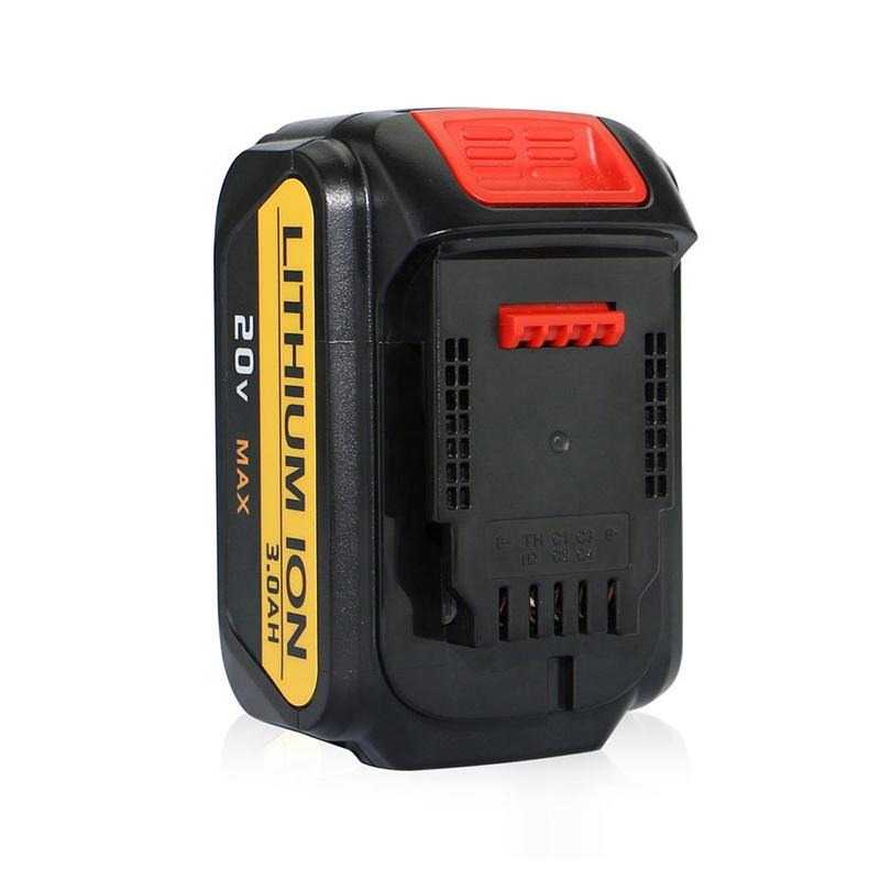 Li-ion 20V 3000mAh Akumulátorové náhradní baterie pro Dewalt DCB182, DCB184, DCB200, DCB201