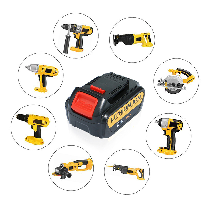 Li-ion 4000mAh 20V náhradní vrtačka pro Dewalt DCB180, DCB181, DCB182