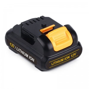 Akumulátorová vrtačka Li-ion 1500 mAh 12 V pro Dewalt DCB120, DCB121