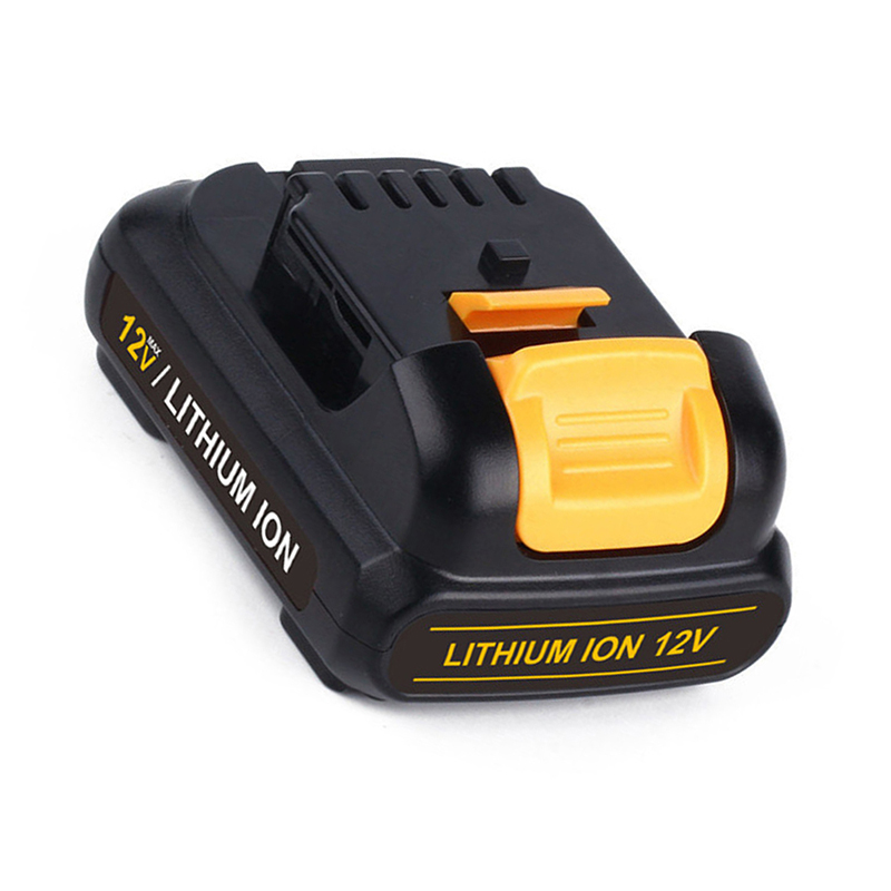 Li-ion 12V 2000mAh náhradní dobíjecí nástrojová baterie pro Dewalt DCB120, DCB121