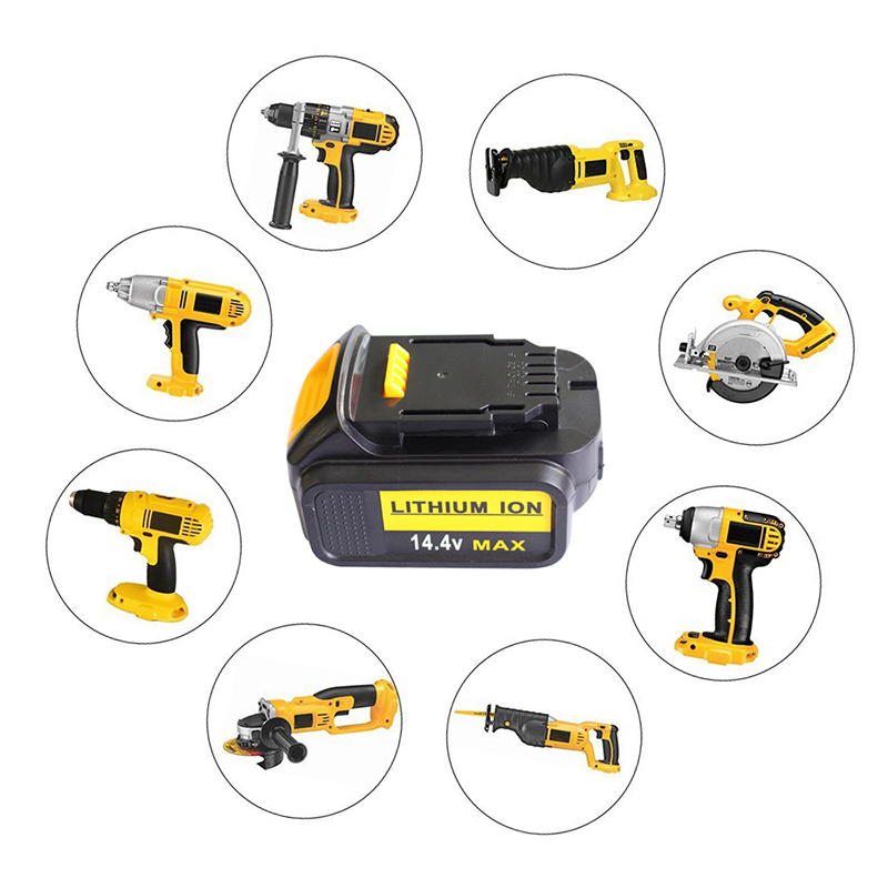 Li-ion 14,4V 4000mAh vyměňte akumulátorové vrtačky za Dewalt DCB140