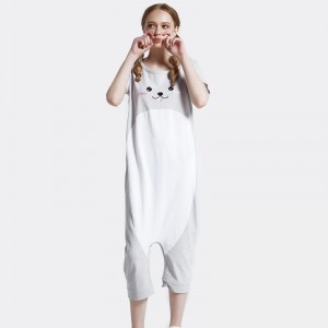 Dámské výšivky Cotton-Spandex Single Jersey Onesie