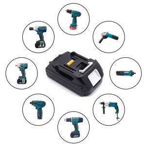 Akumulátorové baterie Li-ion 18 V 2000 mAh 5 článků pro nářadí Makita BL1830, BL1840, BL1845