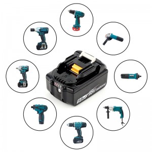 BL1815, BL1820, BL1825 18V 5000mAh Li-ionová náhradní akumulátorová vrtačka