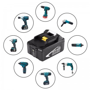 Li-ion 18V 6000mAh náhradní baterie Akumulátorové vrtačky pro Makita BL1850, 194205-3, 194309-1