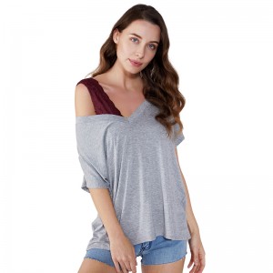 Asymetrické nejnovější návrhy krku s hlubokým výstřihem vzory pro dívky JCGJ190315080