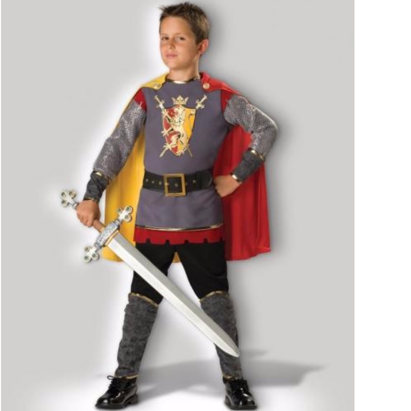 Loajální rytíř 17006 Mladý chlapec Halloween kostýmy Cosplay Kravaťáky šaty děti\'s oblečení