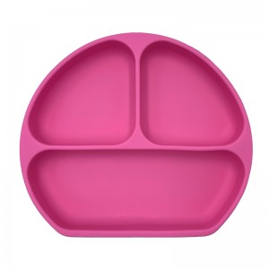 Horký produkt Protiskluzový přísavný silikonový dětský talíř Baby Table Placemat