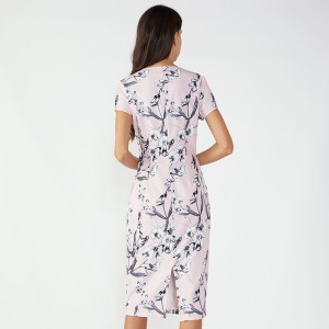 Polyester Lady Fashion korejské háčkování dlouhé Lycra šaty