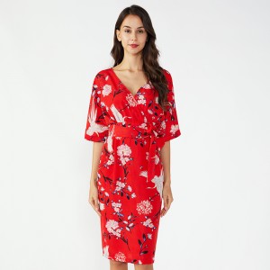 Nejnovější vzory dámské vlastní jednodílné ženy letní pletené šaty