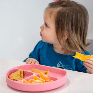FDA LFGB Certified Baby Silikon Placemat Plate