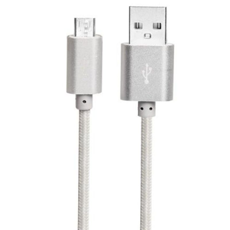 USB nylonový pletený kabel