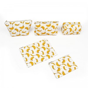 Twill 100% banánová vlákna oblíbená kosmetická taška