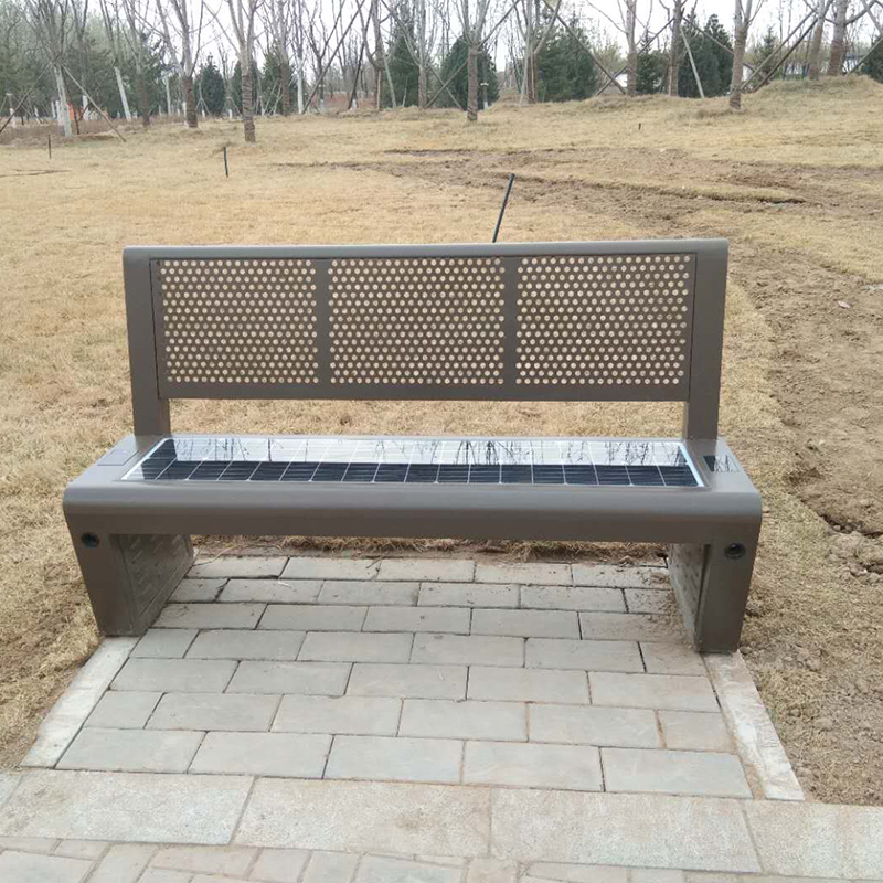 2019 Nový styl inteligentního venkovního nábytku pro lavičky pro park