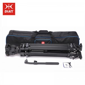 DIAT A223MKS30 Trojrozměrný stativ s hydraulickou hlavou Stabilní stabilní stativ s kamerou Stativ pro videozáznam