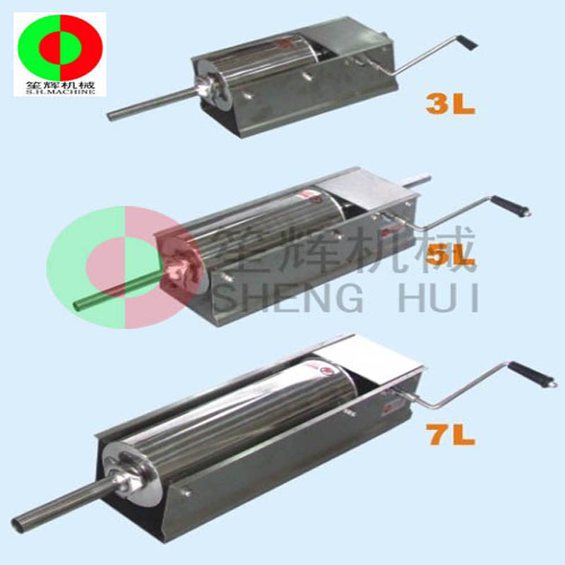 Horizontální ruční plnící stroj na uzeniny, GCW-3/5/7
