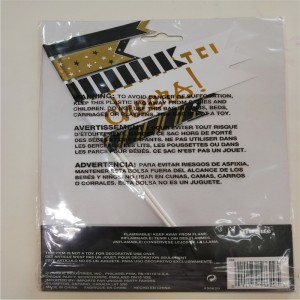 Pennant Cake Topper Flag fanion nalít gateau