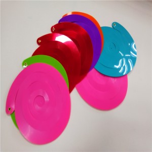 Fólie Spirála Party dekorace Balón visí