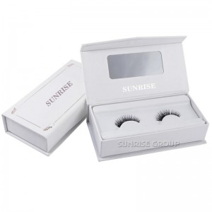 Vlastní lepenkové knihy ve tvaru magnetické uzavření dárkové balení řas displej