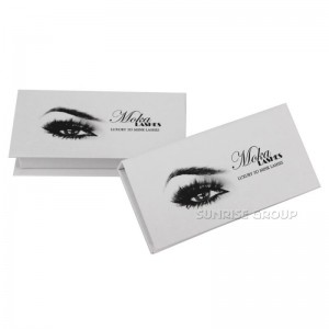 Vlastní lepenkové knihy ve tvaru magnetické uzavření dárkové balení řas displej