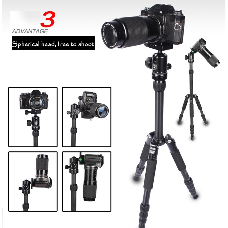DIat AM225A + KH10 profesionální videokamera stativ venkovní lehká hliníková slitina hořčíku slitina fotoaparátu stativ