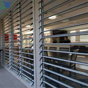Byt Hliníkové nastavitelné okno Louver Malá okna pro koupelnu Australian Standard Glass Louvers Window