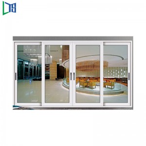 LYS 120 Zdvihací a posuvné dveře s dvojitým zasklením pro luxusní dům Resdential Powder Coating Fininsed