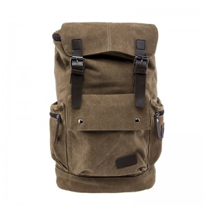 17SC-6572M továrna na přímé barvy muitiple, ekologická, odolná, příležitostná Vintage Canvas Casual Daypack Laptop Backpack