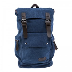 17SC-6572M továrna na přímé barvy muitiple, ekologická, odolná, příležitostná Vintage Canvas Casual Daypack Laptop Backpack