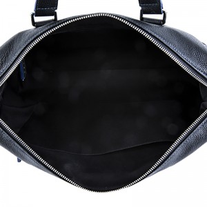 18SG-6817F Pánská Leechee z pravé kůže Laptop Aktovka Business Bag with Tablet Pocket