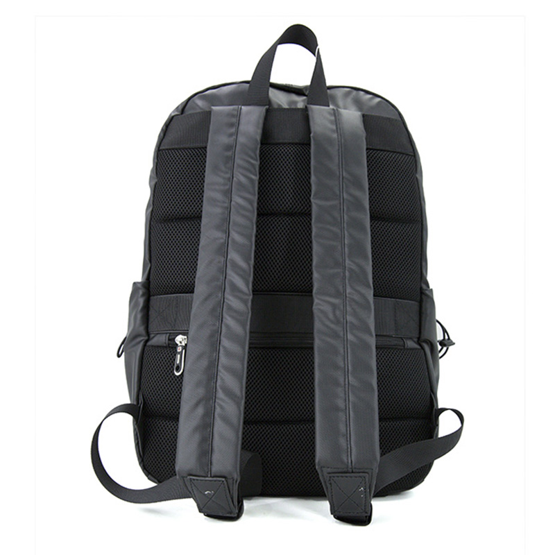 19SC-7927D černá barva ležérní styl muži obchodní cestování nepromokavý notebook batoh