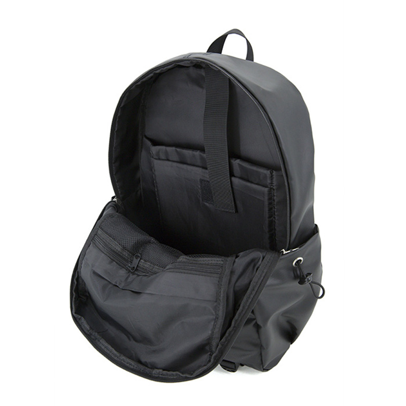 19SC-7927D černá barva ležérní styl muži obchodní cestování nepromokavý notebook batoh
