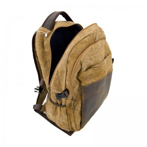 19SC-7911D profesionální výrobce pro odolný batoh z vintage plátna