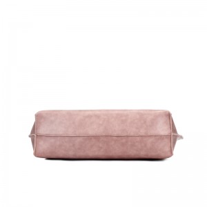HD0823 - Factory Direct Sale Pink Vegetable PU Leather Shopping Bags for Women