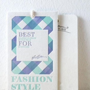 Štítek s visačkou Creative Fashion Clothing na zakázku 11