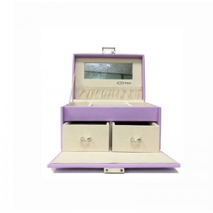 Přizpůsobené šperky úložiště Dárková krabička Propagace dárkových šperků Organizer