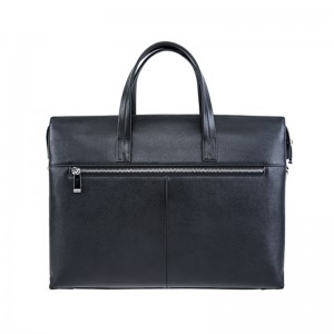 18SG-6820F Vynikající vysoce kvalitní OEM obchodní notebook tote pravá kožená aktovka pro muže
