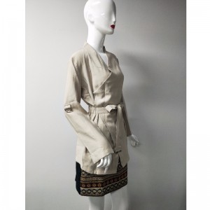 BÍLÁ BOTOVÁ BUNDA JLWC0001