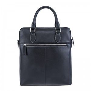 18SG-6822F továrna přímá nízká MOQ měkká celozrnná kůže obchodní tote kabelka pánská aktovka kožená taška