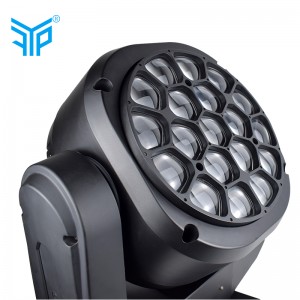 továrna velkoobchodní 19 * 15w včelí oko světlo jeviště stěna světlo, vysoce kvalitní a CE certifikát