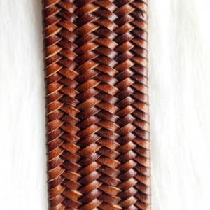 HD0827 - Velkoobchod pleteného koženého opasku v západním kovbojském stylu