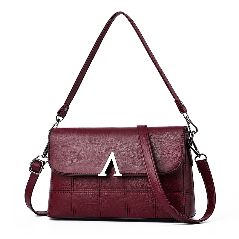 HD0823 - Přizpůsobená prvotřídní dámská taška přes rameno z pravé kůže Crossbody Bag