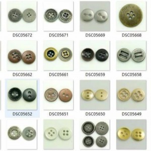 Módní knoflíky na knoflíky pro šicí košile z 10 až 19 mm pryskyřice 2