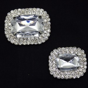 Nový design elegantní bílé šperky jasné akrylové drahokamu tlačítko levné šití plastové tlačítko 9